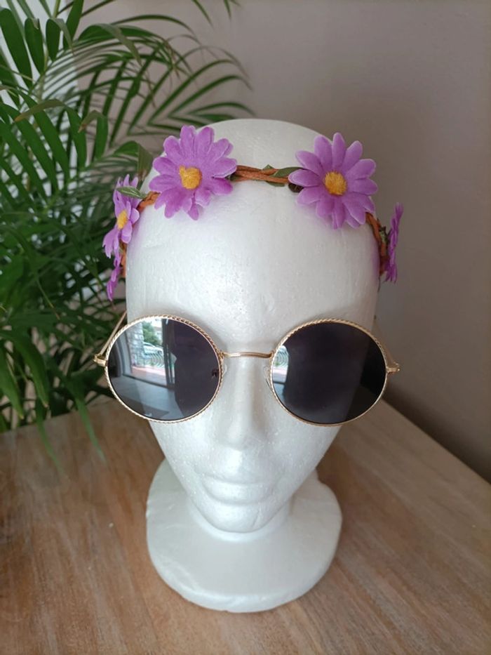 Lot de 7 bandeaux cheveux élastiques Fleurs - photo numéro 8