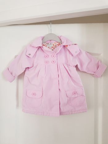 Parka à capuche bébé fille 12 mois