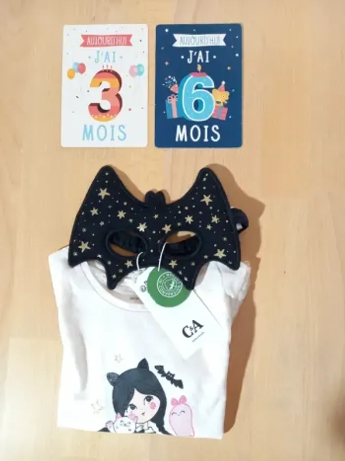 T-shirt Halloween C&A 3 ans 🎃 - photo numéro 2