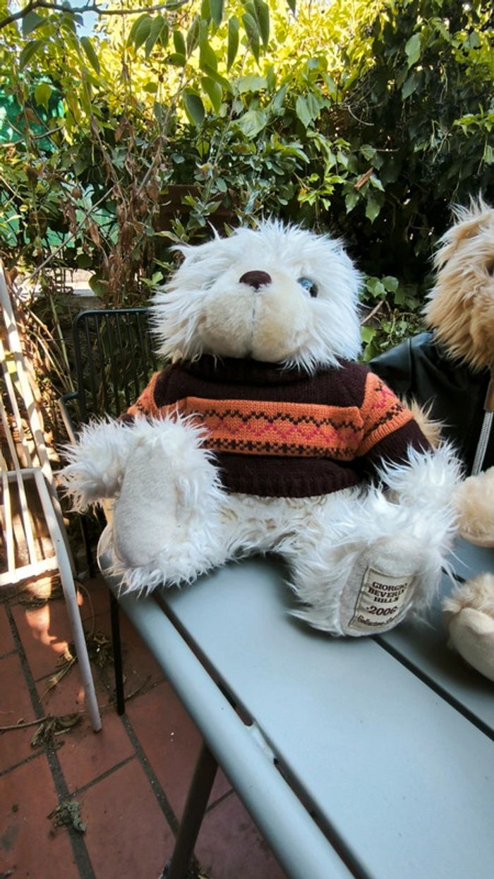 Lot de superbes peluche nounours giorgio beverly - photo numéro 2