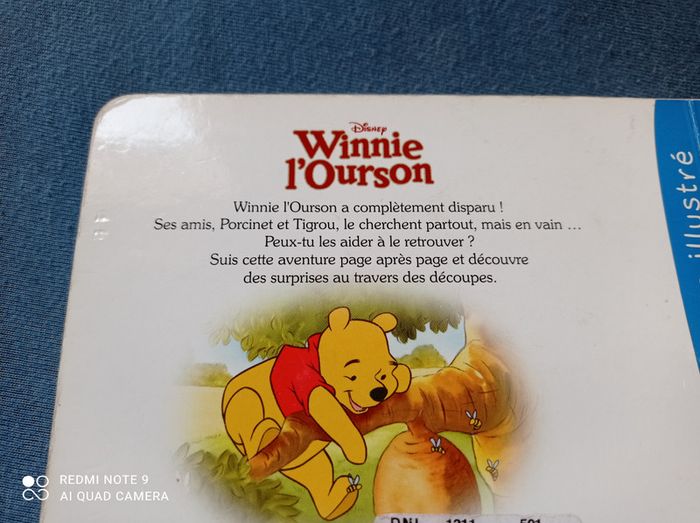 Lot de livres à trous Winnie l'ourson, éditions Hemma - photo numéro 6