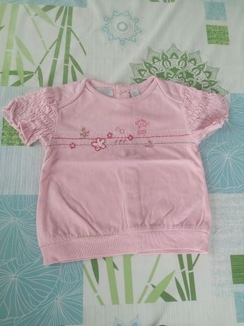 T-shirt fille 9 mois