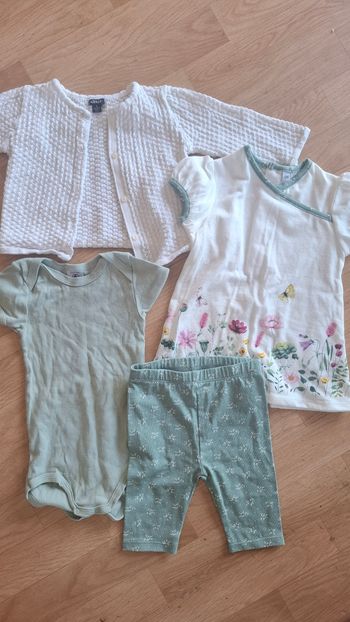 Ensemble printemps fille 12mois 