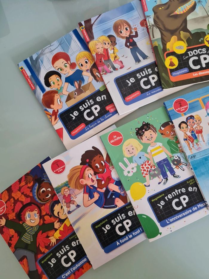 8 livres je suis en CP - comme neuf - photo numéro 3
