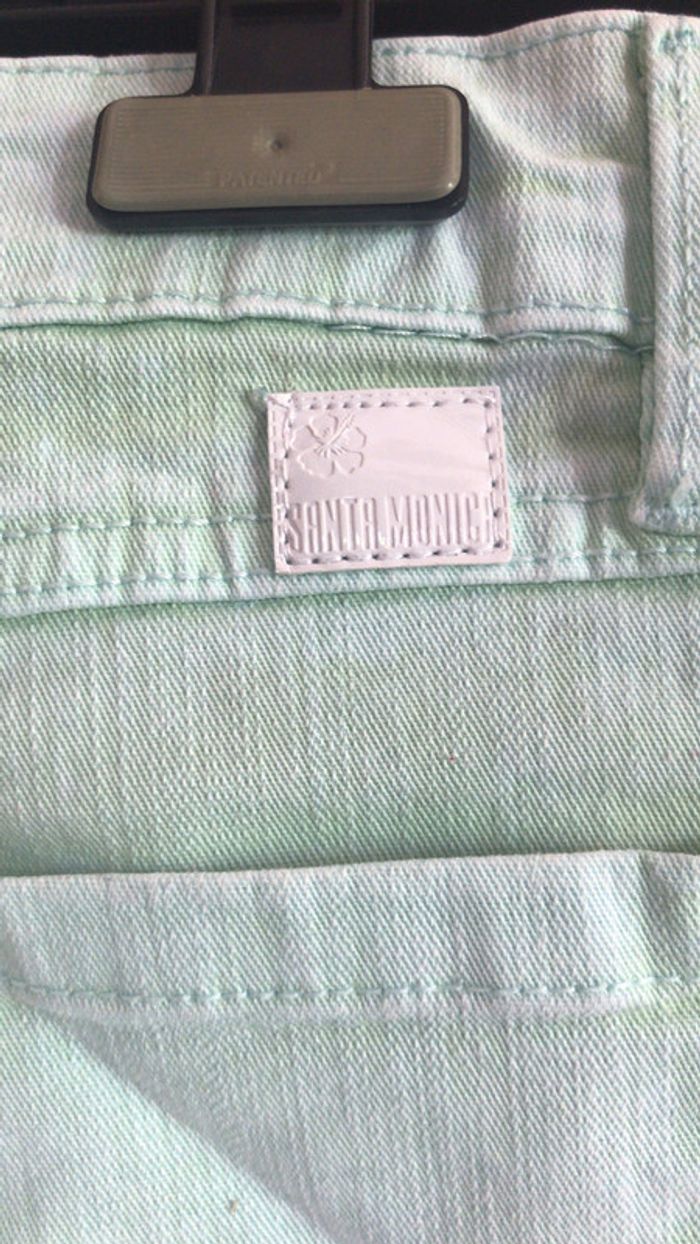 Tex short 13 ans couleur menthe - photo numéro 4