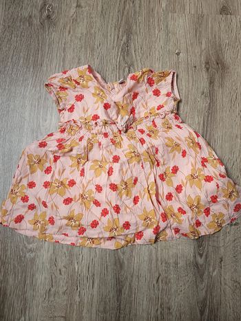 robe fleuri brillante