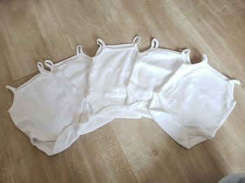 Lot de 5 bodies taille naissance