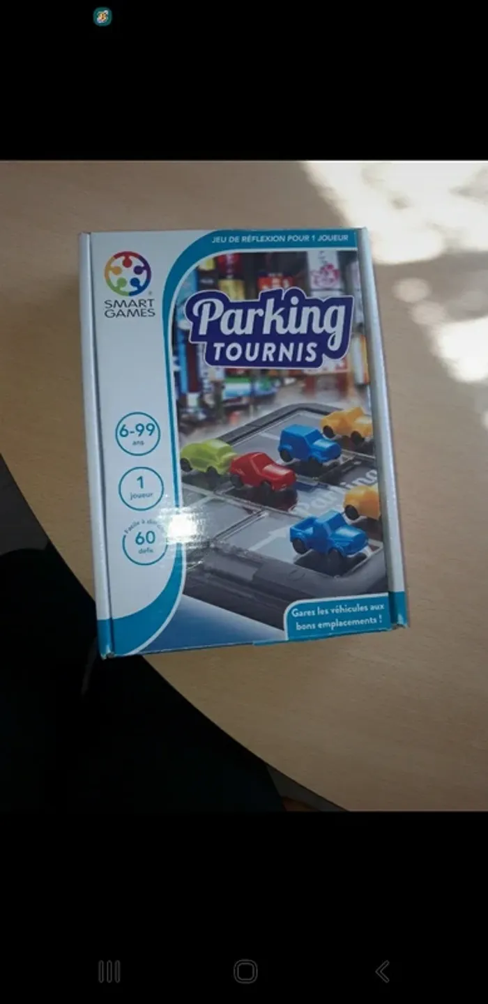 Jeu Smart games parking tournis