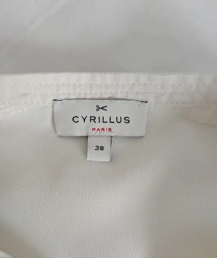 Blouse chemisier manches courtes - Cyrillus - taille 38 - photo numéro 4