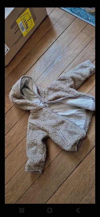 Veste bébé 3 mois