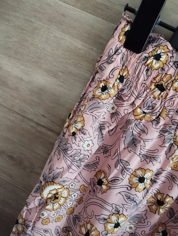 Pantalon pyjama Etam fleuri rose TS neuf étiquettes - photo numéro 5