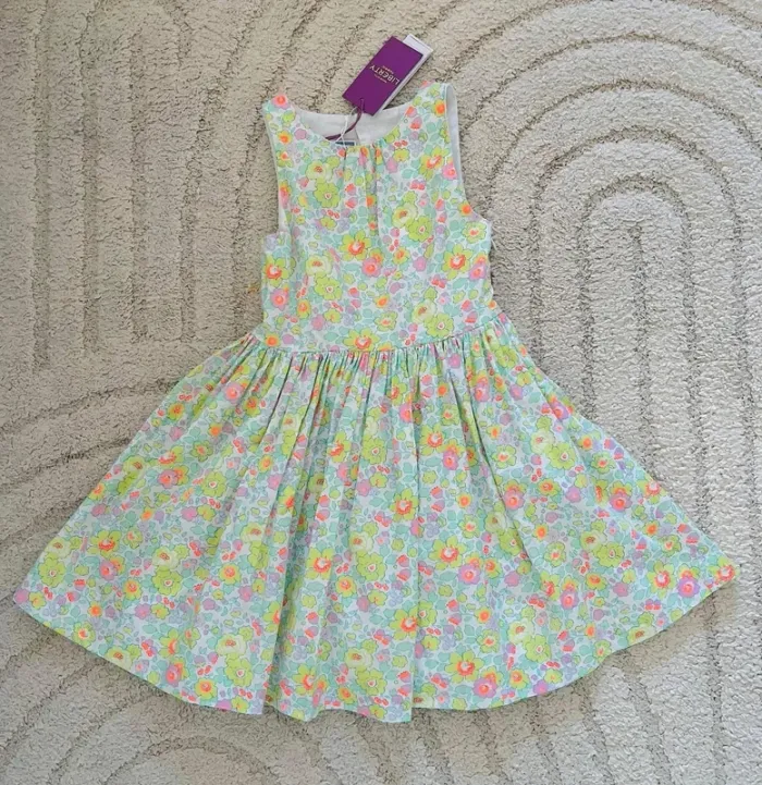 Robe liberty Jacadi neuve taille 6 ans