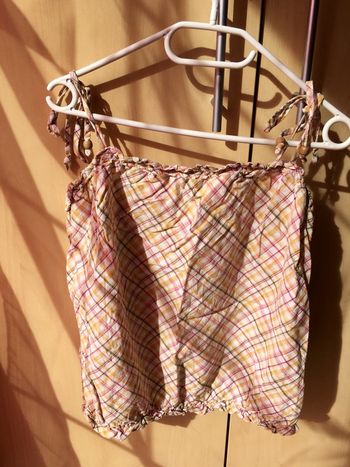 Top kaki petite bretelles Cache Cache taille 44