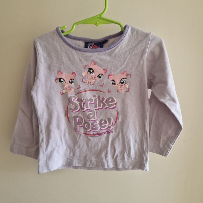 3 ans tee-shirt manches longues pet shop - photo numéro 1