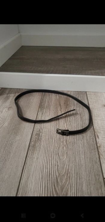 Ceinture noire - 75 cm