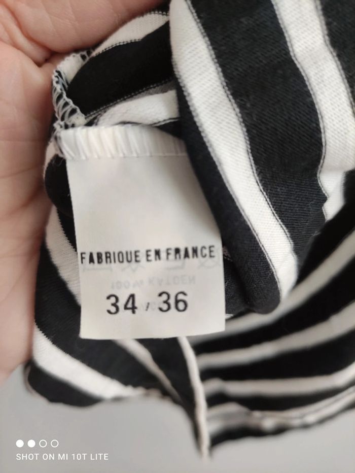 Débardeur noir et blanc 3 Suisses - photo numéro 4