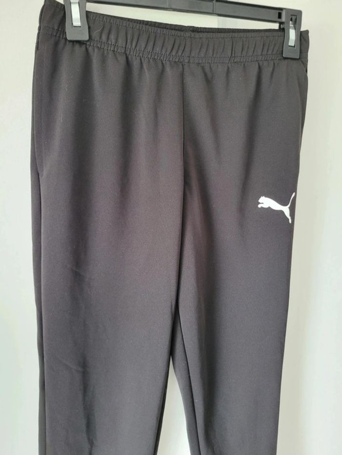Pantalon de Jogging Noir Puma – Taille 13/14 Ans – Très Bon État - photo numéro 2