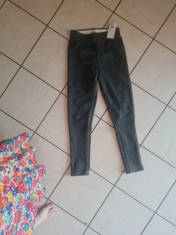 Leggings doublé polaire peluche - photo numéro 3