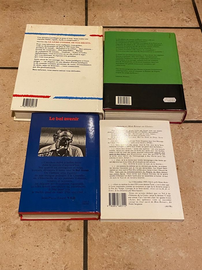 Livre lot - photo numéro 2