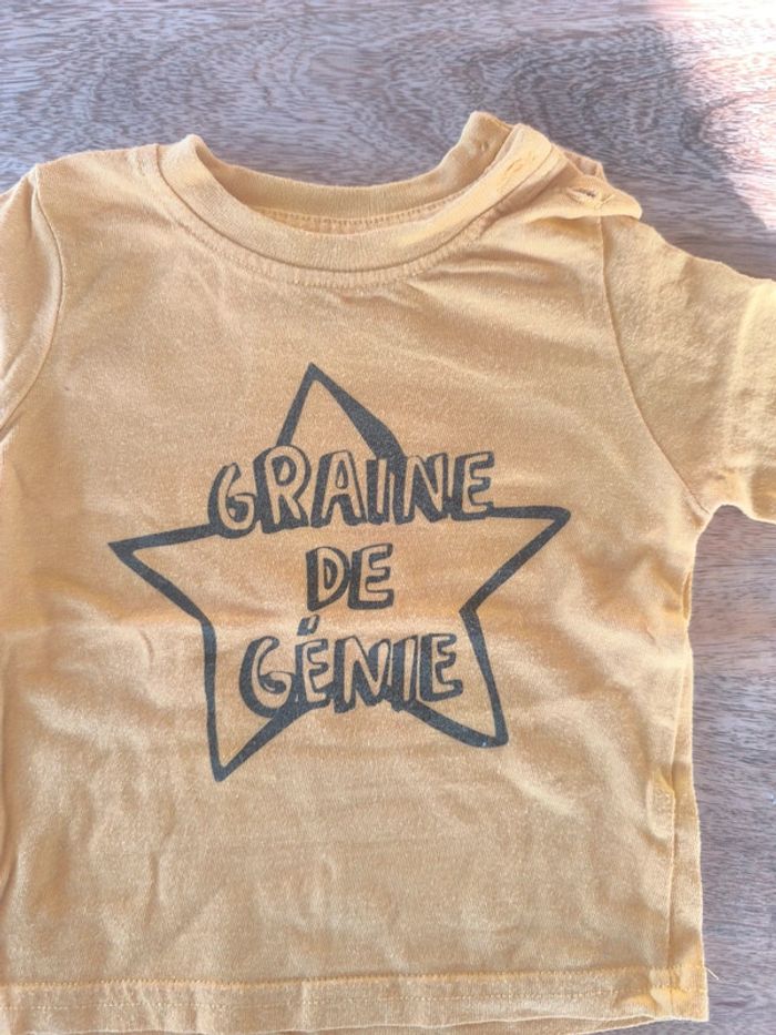 Tee-shirts manches longues 3 mois - photo numéro 2