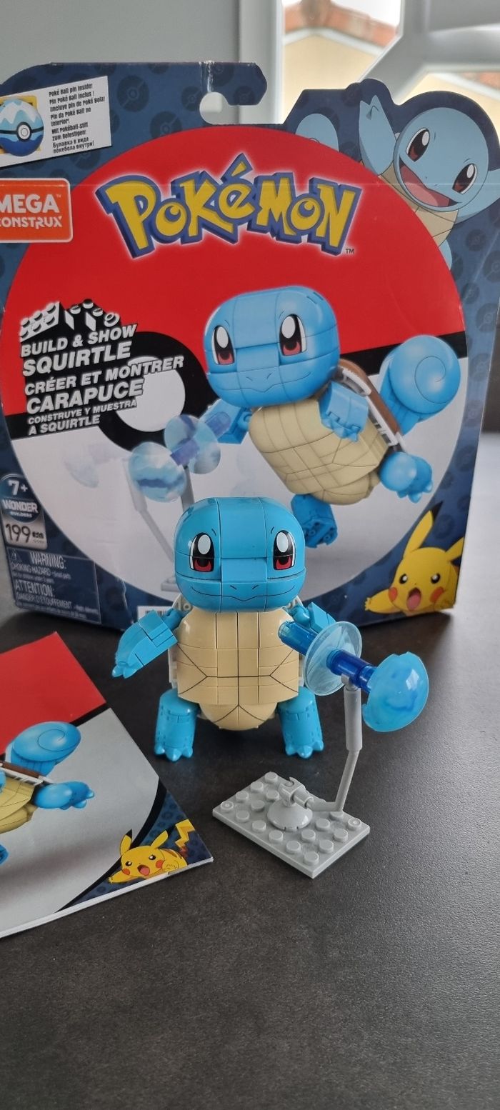 Pokemon mega construx Carapuce - photo numéro 2