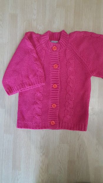 Gilet pull demi manches 3 ans