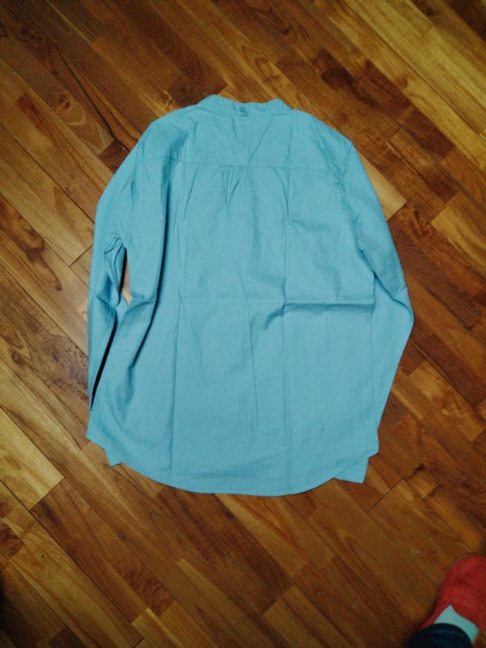 Chemise Bleu Clair col Maho Ines de la Fressange - photo numéro 3