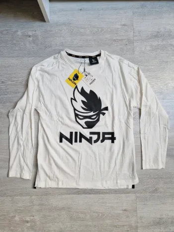 Tee-shirt manches longues Zara Ninja neuf avec étiquette 11-12 ans
