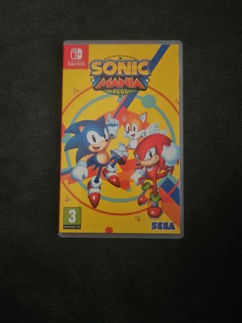 Jeu switch Sonic Mania Plus