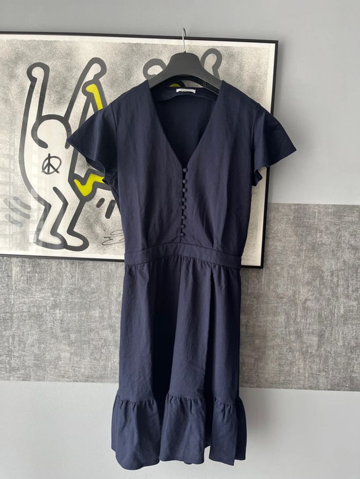 Robe col croisé