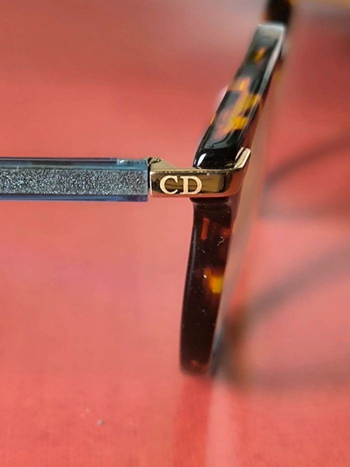 Monture Havana-Bleu Christian Dior - photo numéro 8