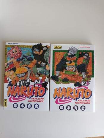 Naruto tome 2 et 3