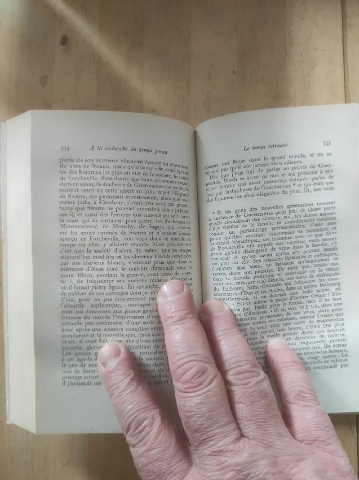 Le temps retrouvé Marcel Proust Folio 1998 - photo numéro 4