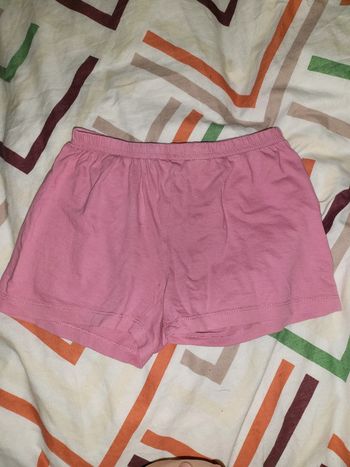 Short de pyjama rose Disney Princesses