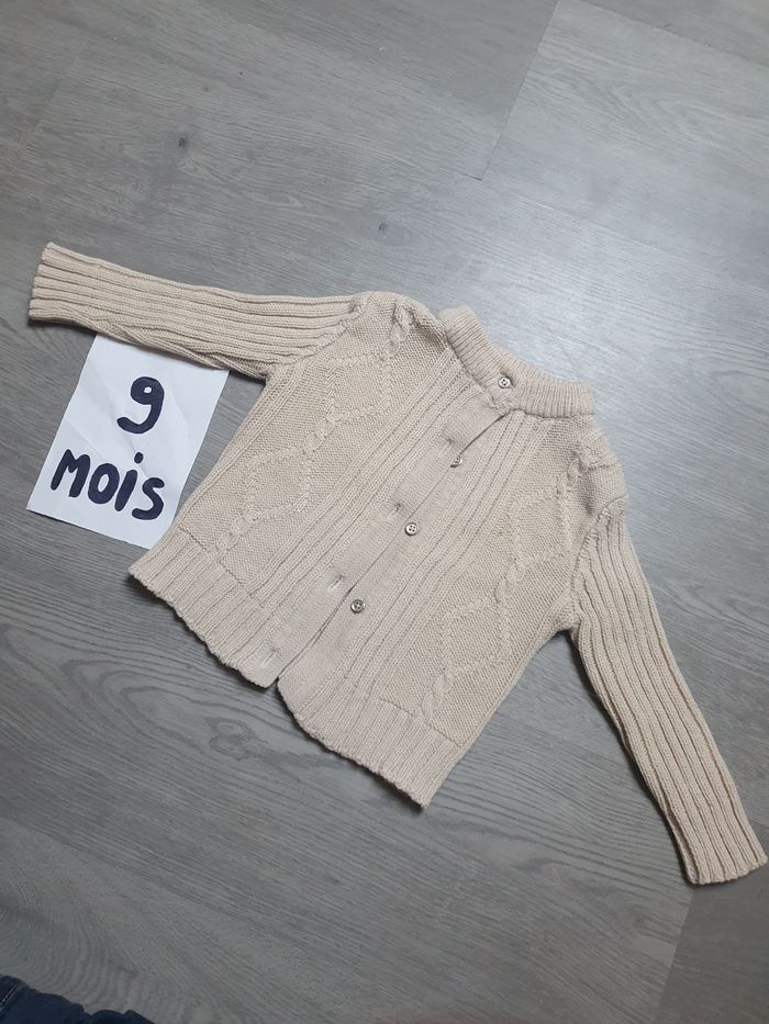 Gilet 9mois garçon