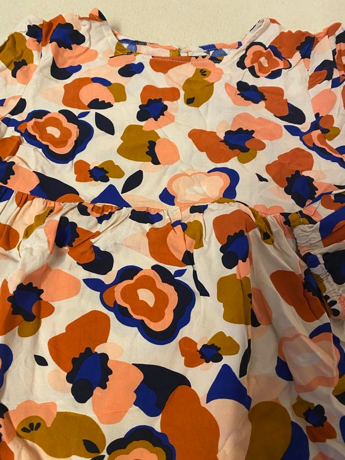 Haut fille Gémo 8 ans – imprimé fleuri 🌼 - photo numéro 2