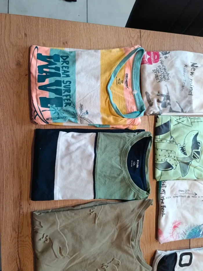 Lot de 17 tee shirts kiabi - photo numéro 6