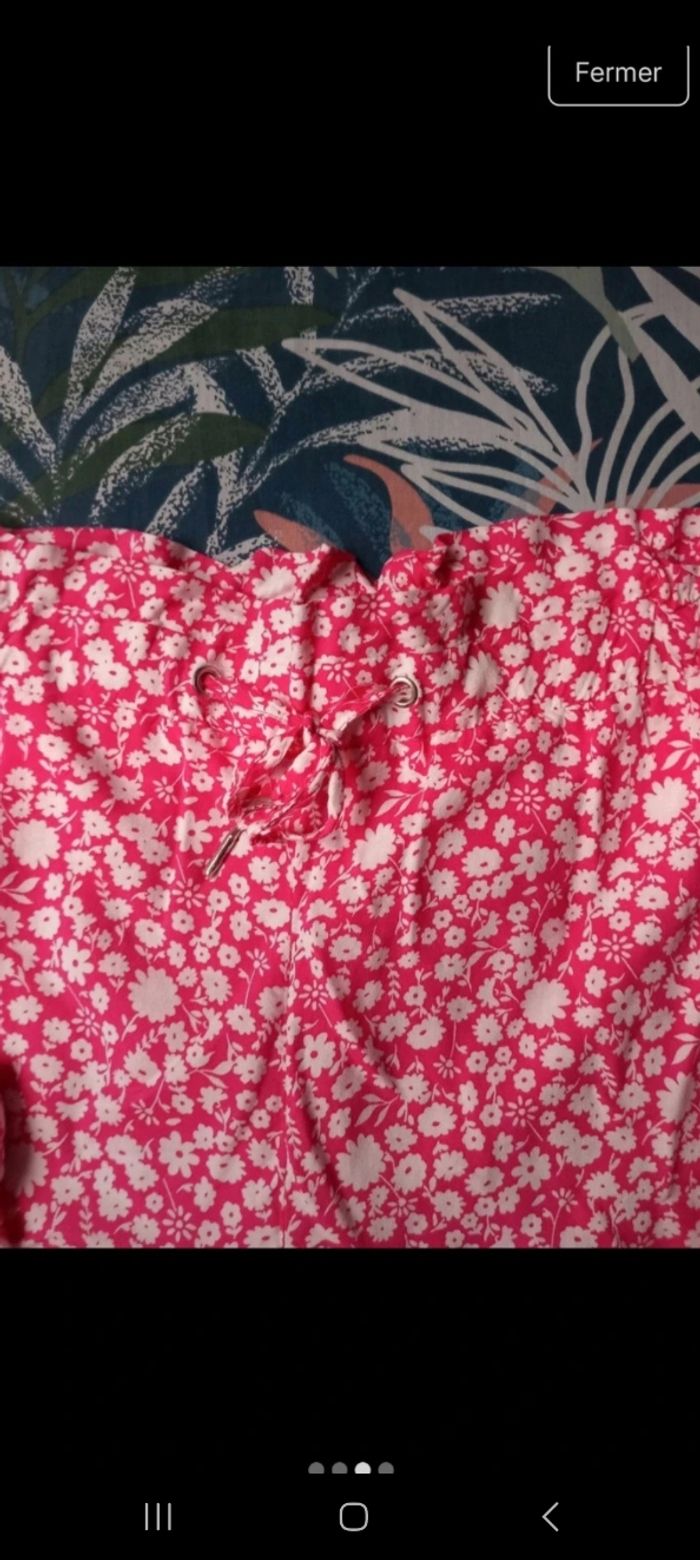 Pantalon rose fluide Kiabi - photo numéro 3