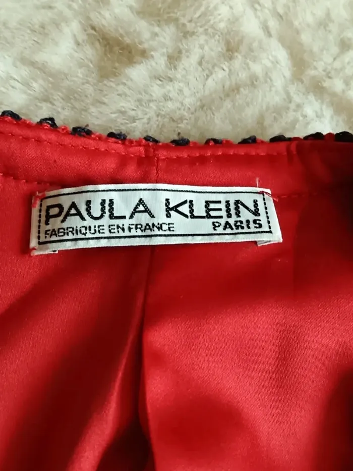 Veste tweed vintage Paula Klein - photo numéro 4
