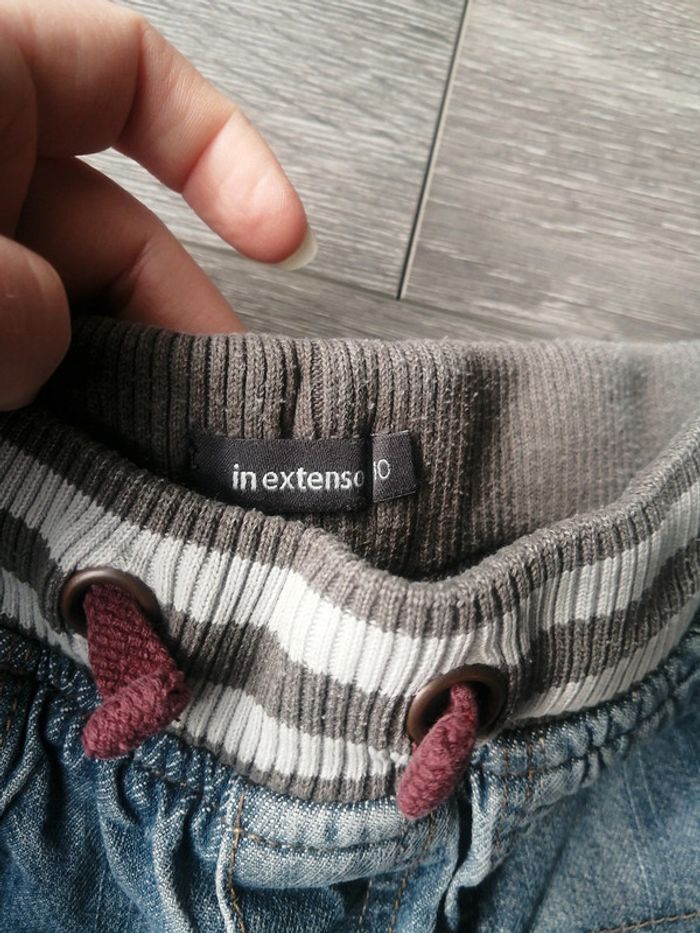 Short en jean taille élastique 10A - photo numéro 2