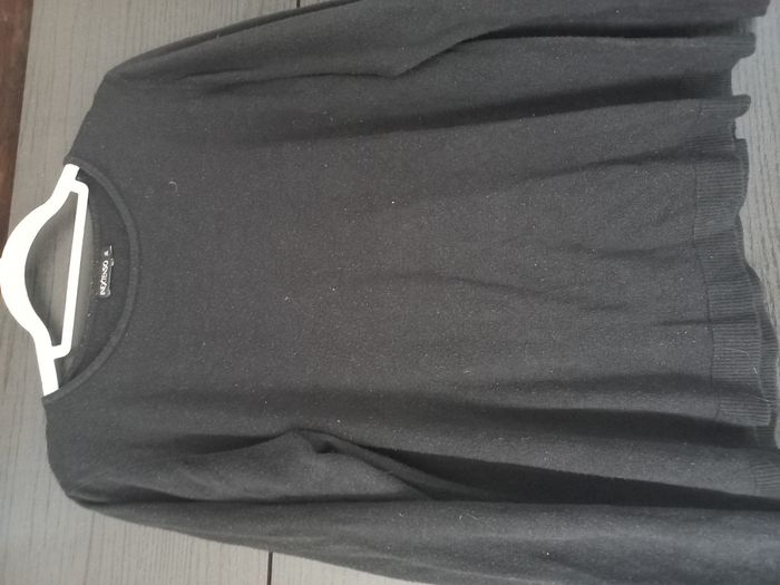 pull noir mi saison XL