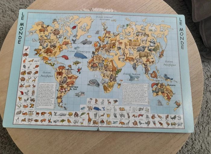 Livre Atlas enfant XL Vintage - photo numéro 6