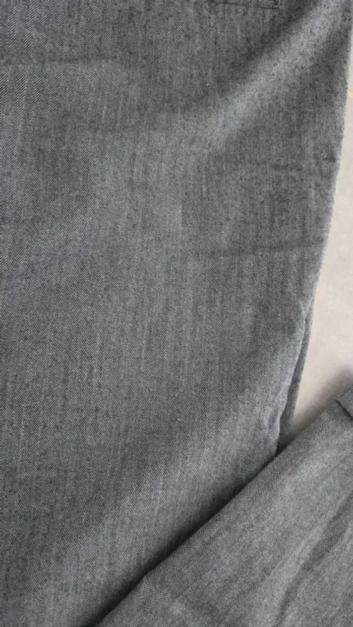 Pantalon chino gris - photo numéro 3