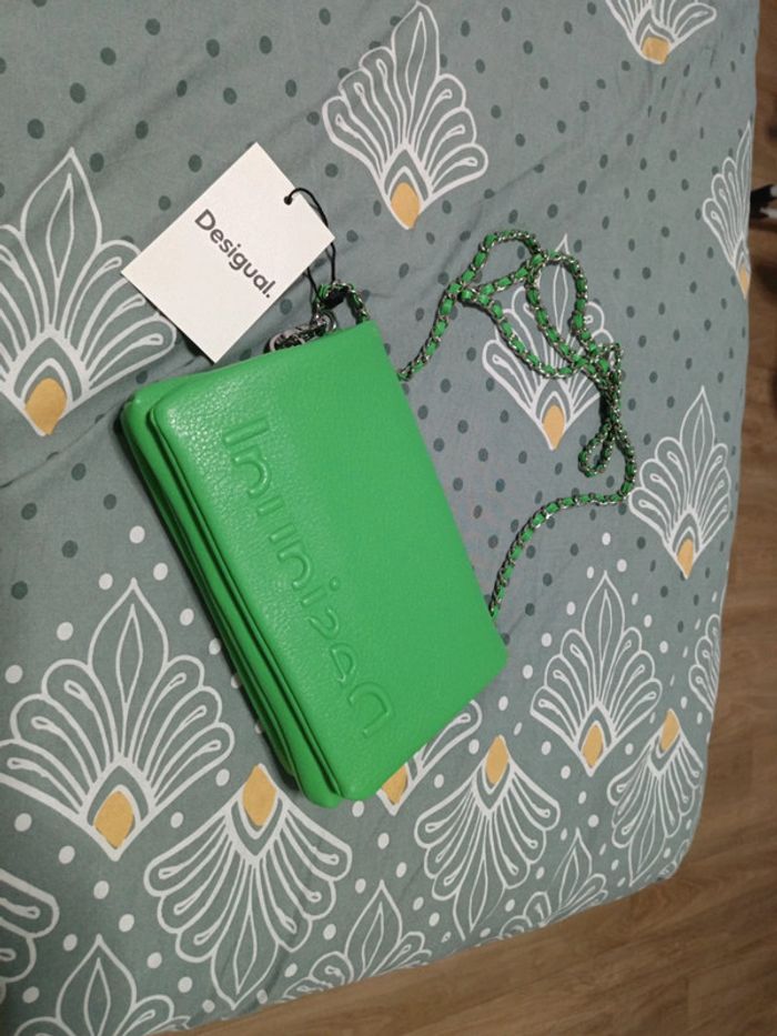 Sac à main Desigual vert
