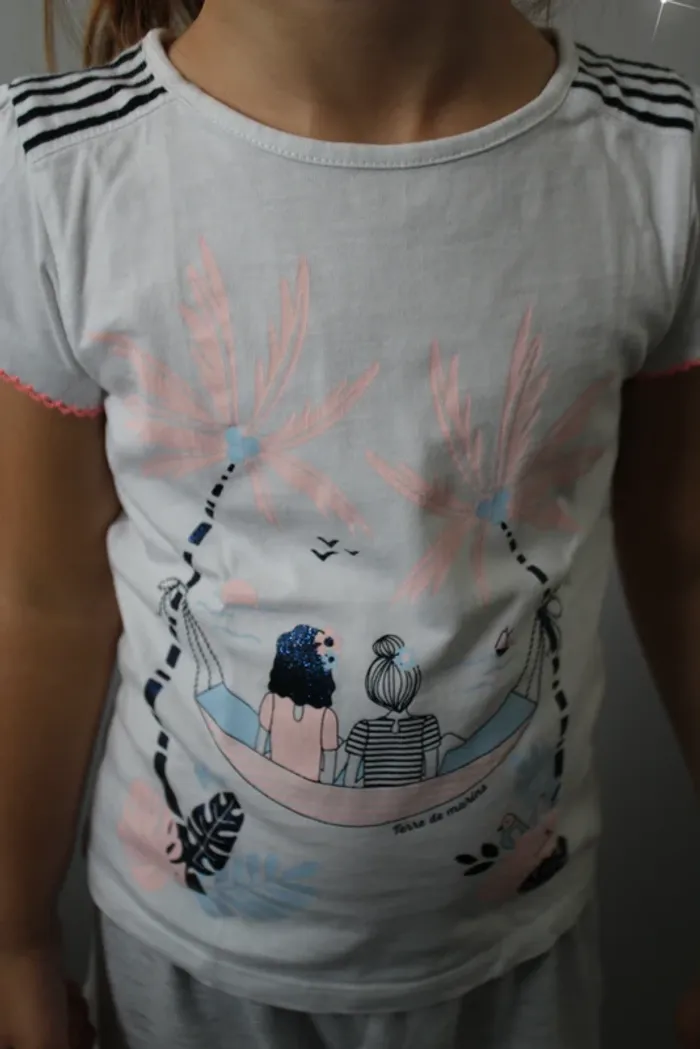 T-shirt terre de marin taille 4 ans - photo numéro 7