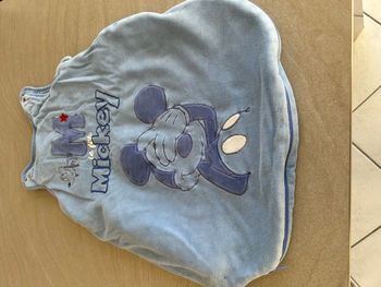 Gigoteuse Disney Baby velours bleue