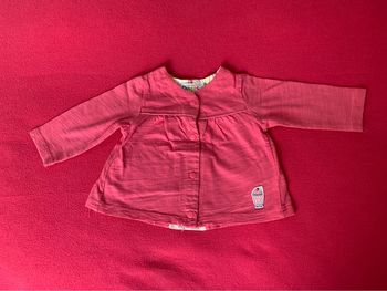 Blouse manches longues LCDP 3 mois - 60 cm