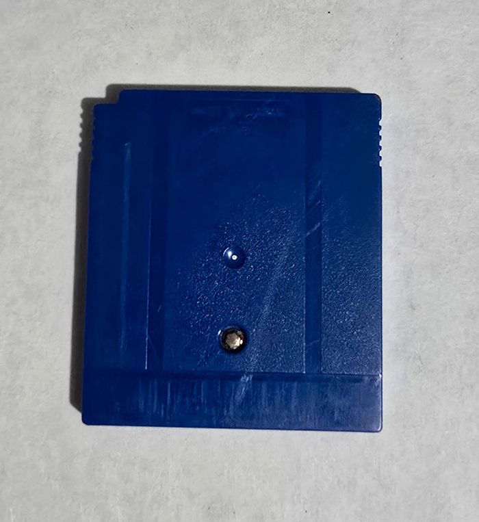 Jeu Nintendo gameboy pokemon version bleue - photo numéro 2