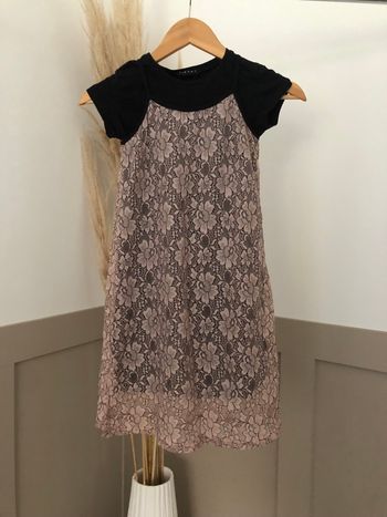 Robe fête Sisley 7/8 ans