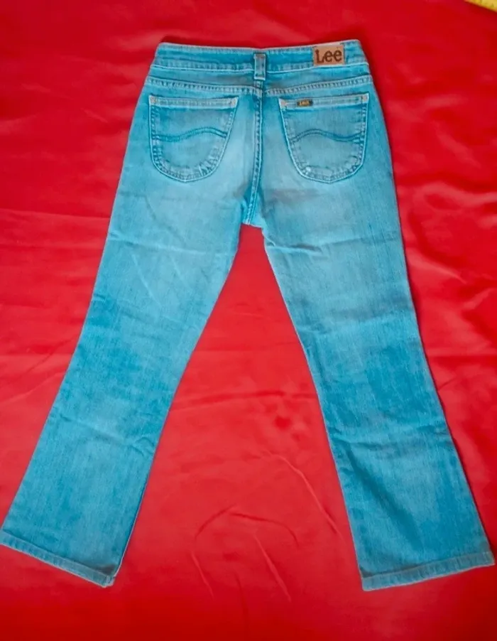Jean usé vintage taille 36 lee cooper - photo numéro 9